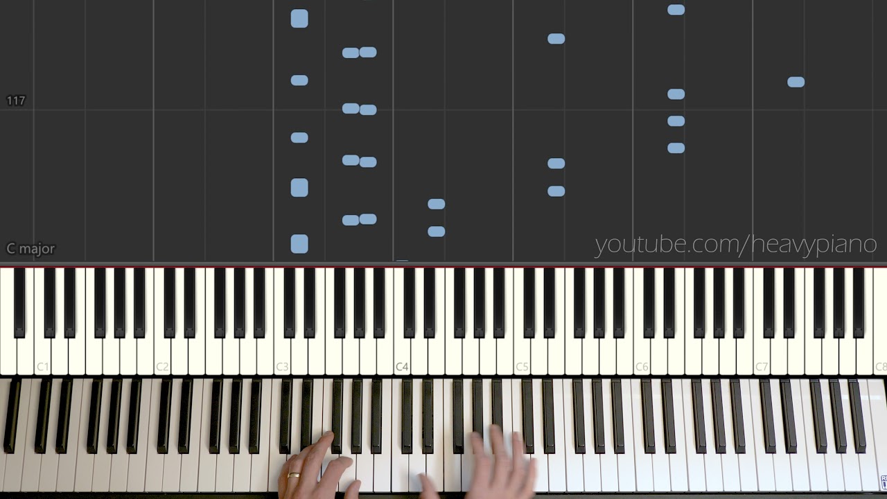 Bob Dylan - Don't Think Twice, It's All Right Piano Synthesia Cover