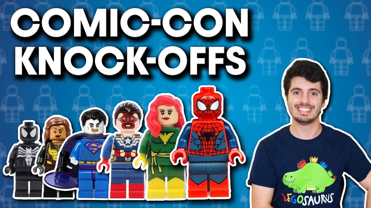 Поддельные минифигурки LEGO Comic-Con