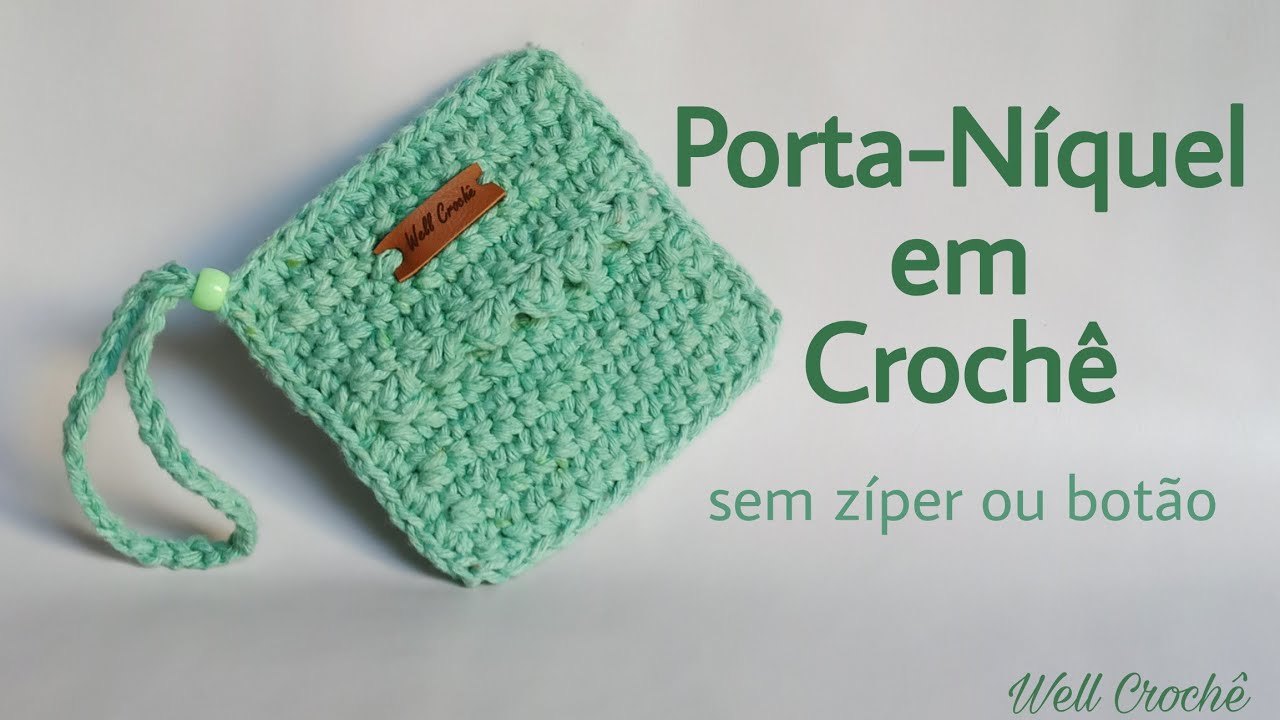 Porta-Níquel em Crochê