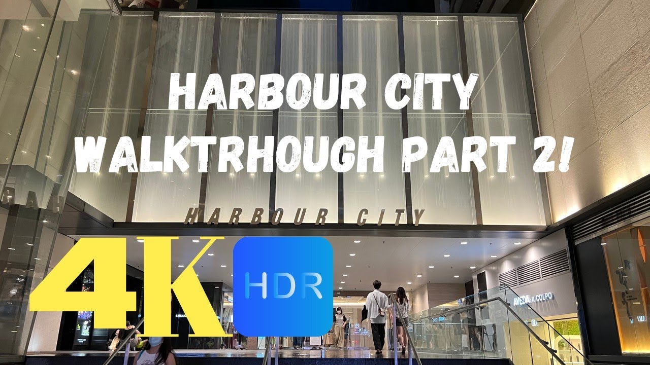 HONG KONG | TSIM SHA TSUI | HARBOUR CITY WALKTHROUGH PART 2 JULY 2023 [ 4K Ultra HD ] [ HDR ]