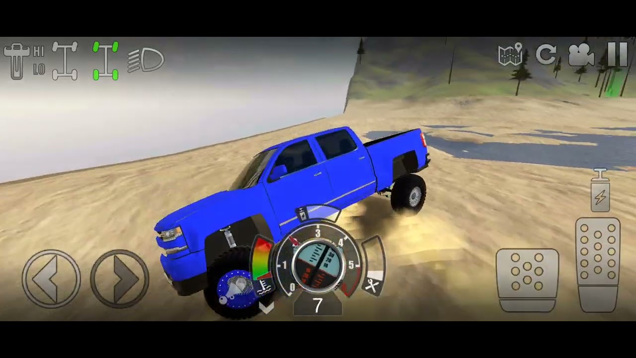 Putting the Chevy pickup through the worst... Just to see how it handles #love #automobile #viral 