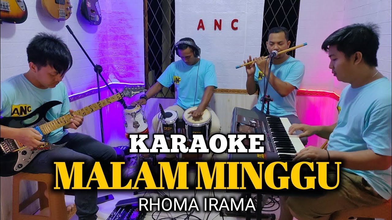 MALAM MINGGU KARAOKE RHOMA IRAMA NADA COWOK