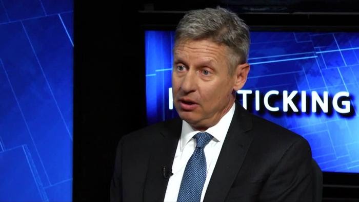 Gary Johnson: Sharia law is 