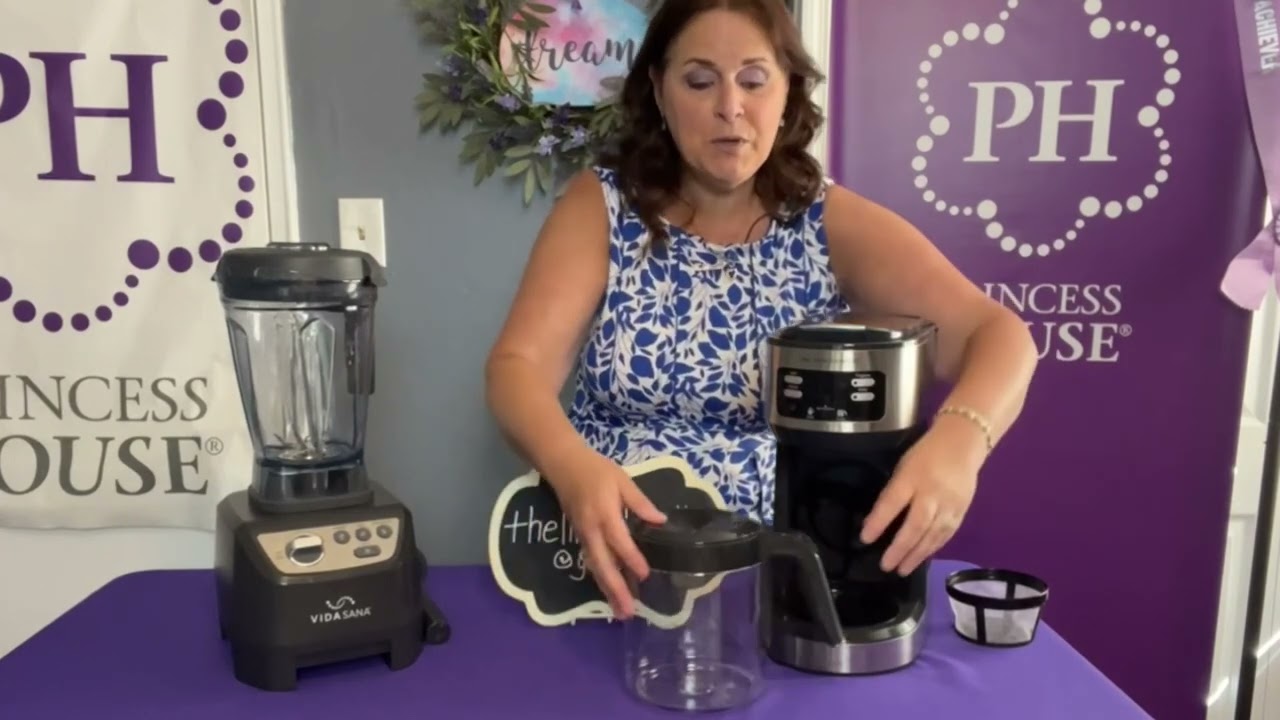 Princess House Dual Brew Coffee Machine and High Power Blender