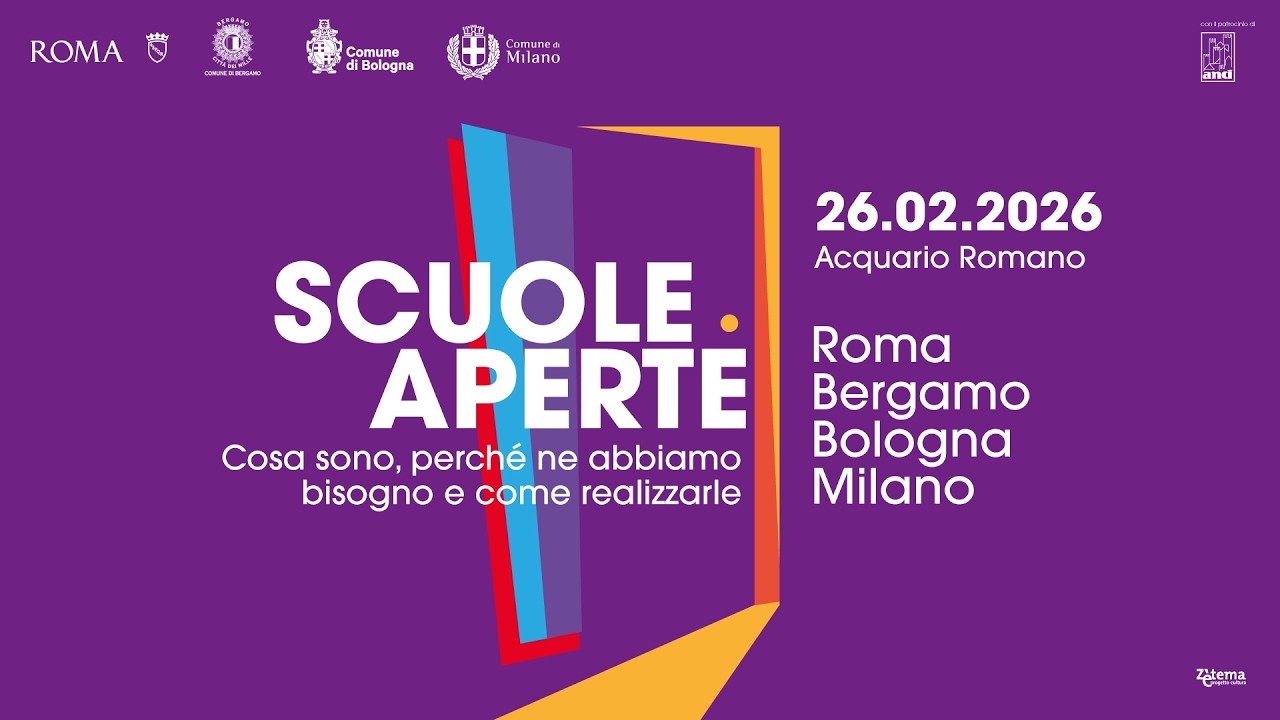 Scuola Aperte  -  Roma  Bergamo  Bologna  Milano
