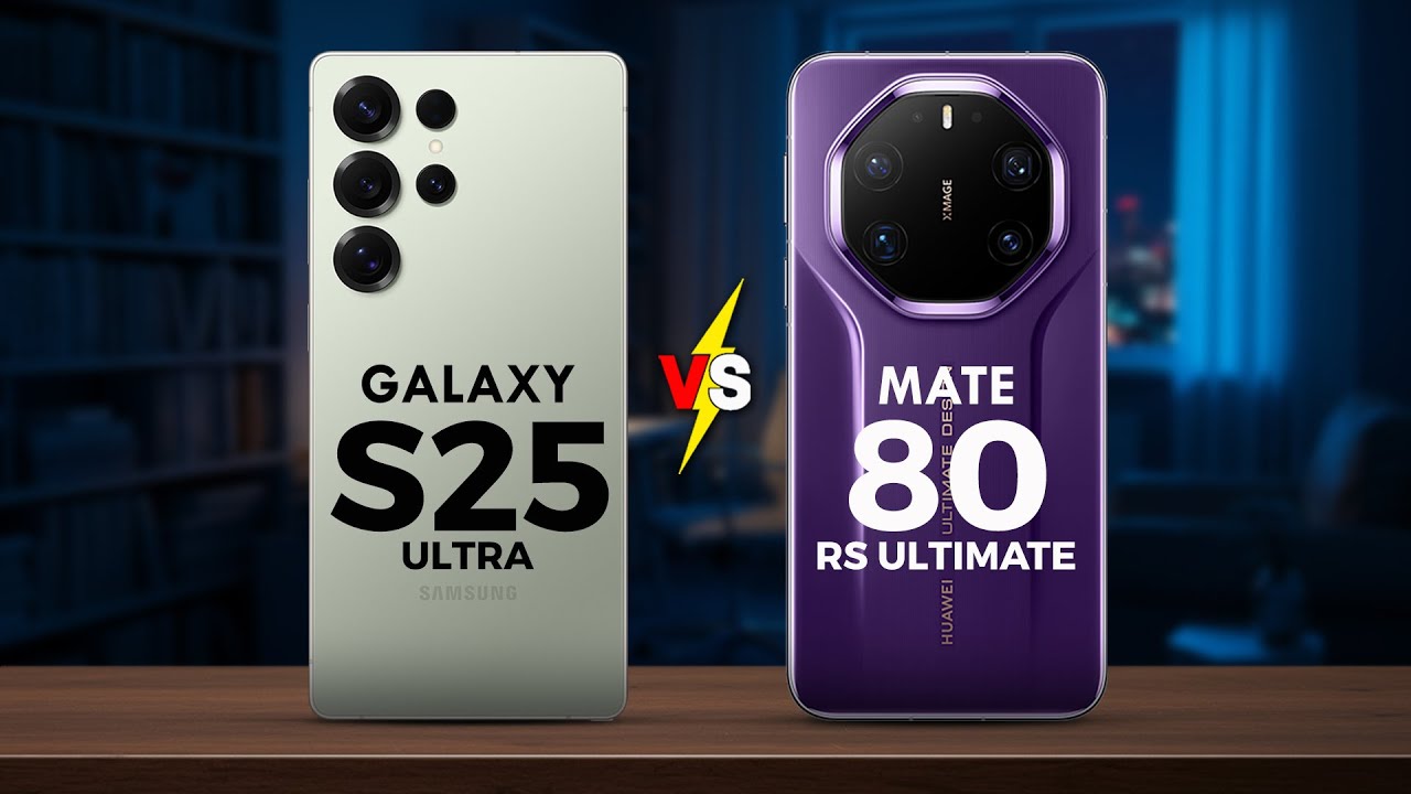 SAMSUNG GALAXY S25 ULTRA Vs HUAWEI MATE 80 RS ULTIMATE - Which is Best For You?