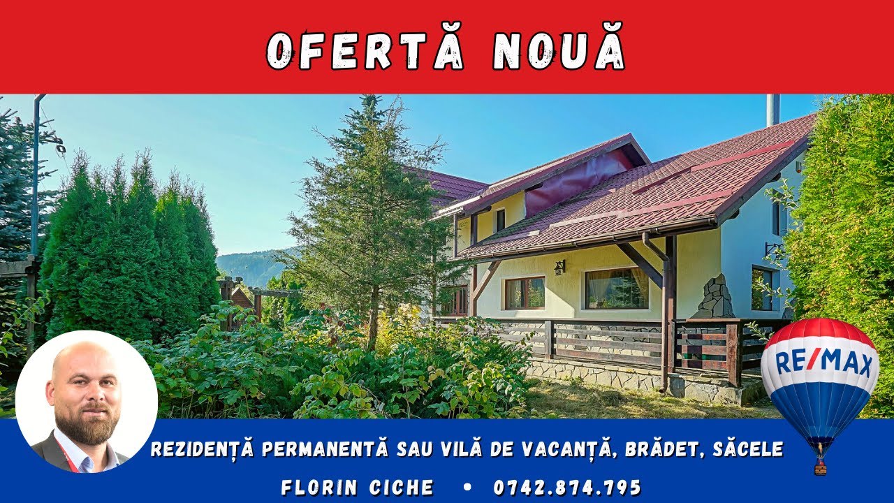 Rezidență permanentă sau vilă de vacanță, Brădet, Săcele