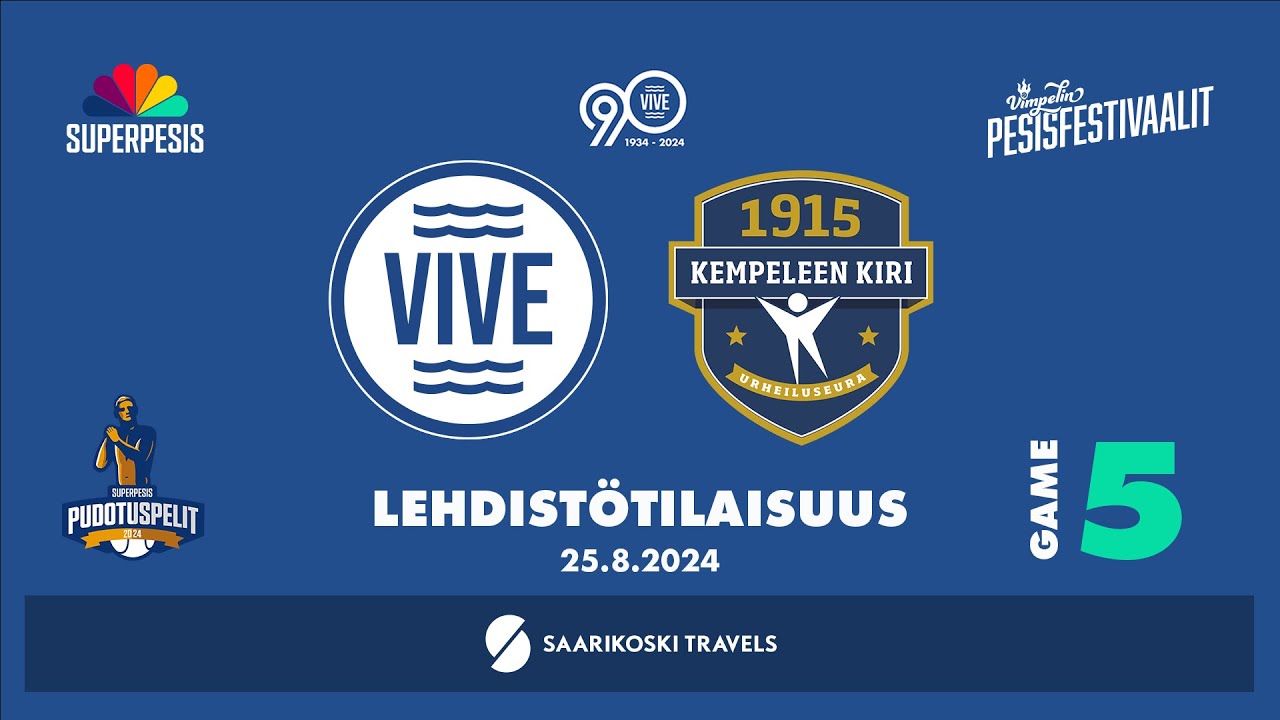 PRESSI Vimpelin Veto - Kempeleen Kiri 25.8.2024