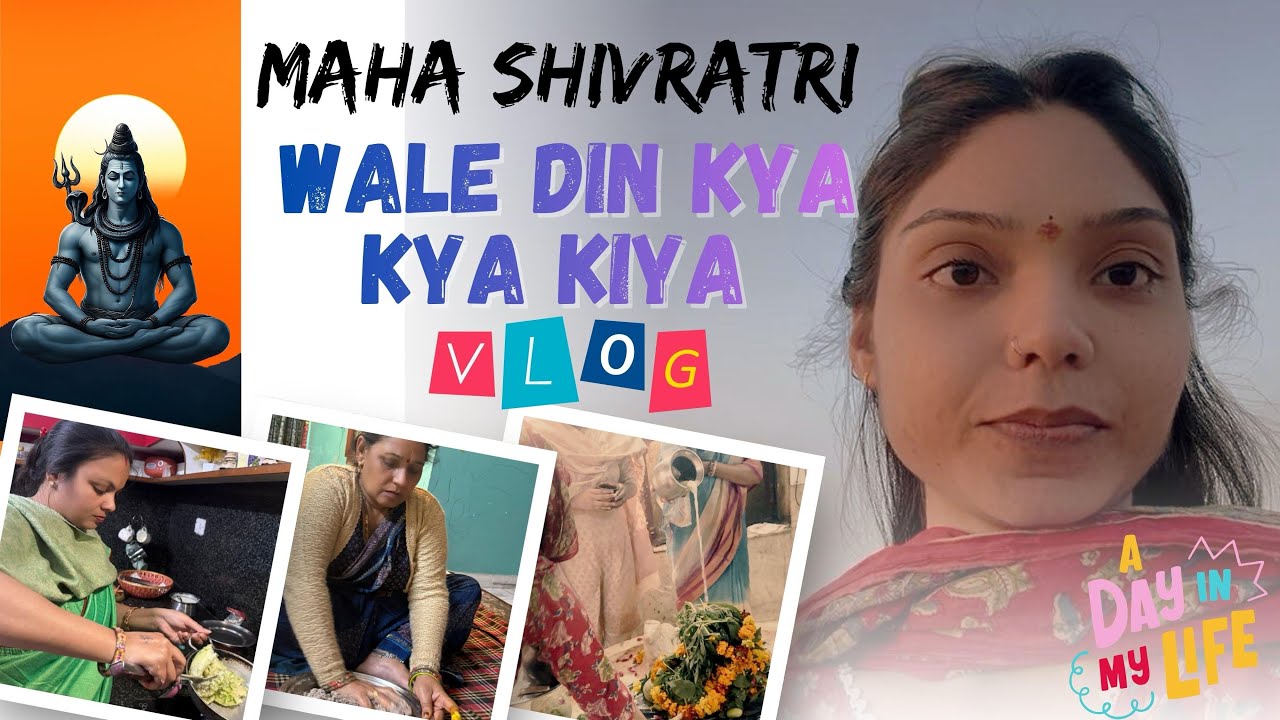 Mahashivratri Vlog 2026 🕉️ | Mandir Darshan | Har Har Mahadev #dailyvlog #viral #trending #mahadev 
