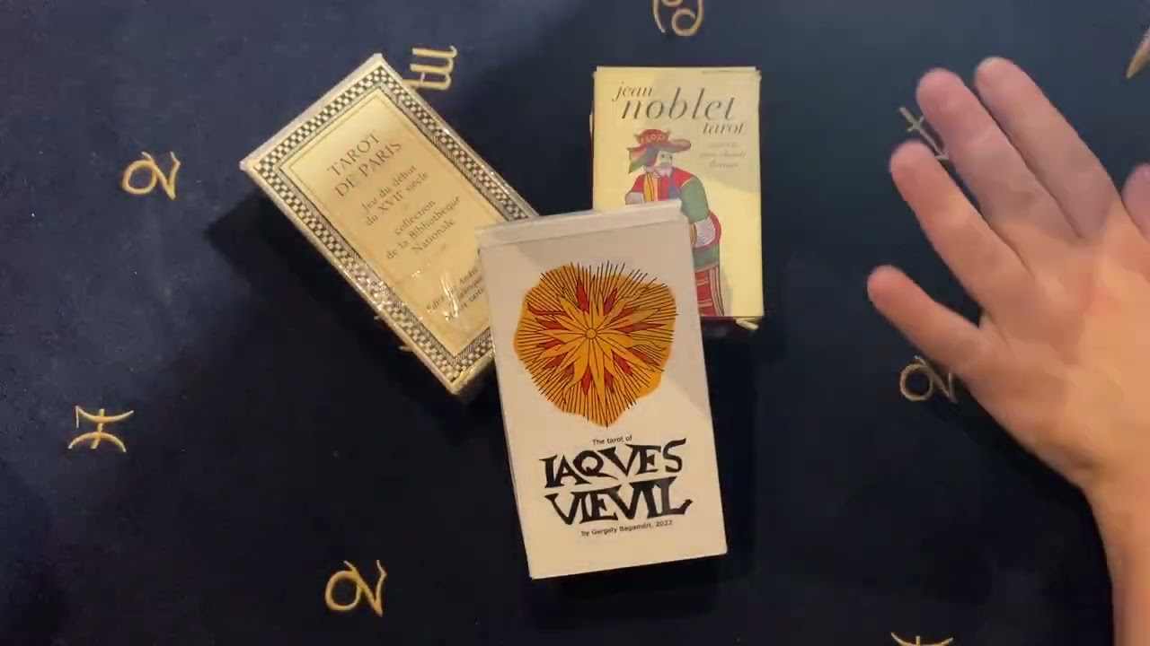 TAROT DE JACQUES VIEVILLE... RESTAURADO Y REPARADO