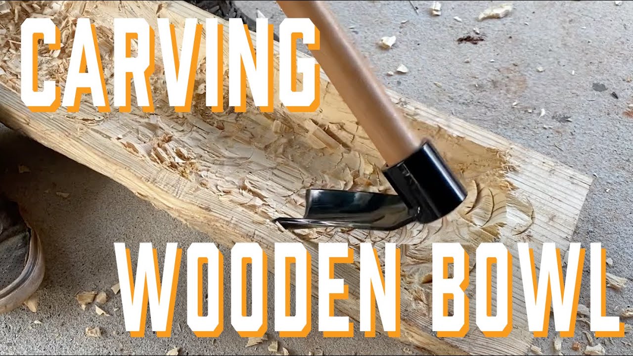 Carving A Wooden Bowl