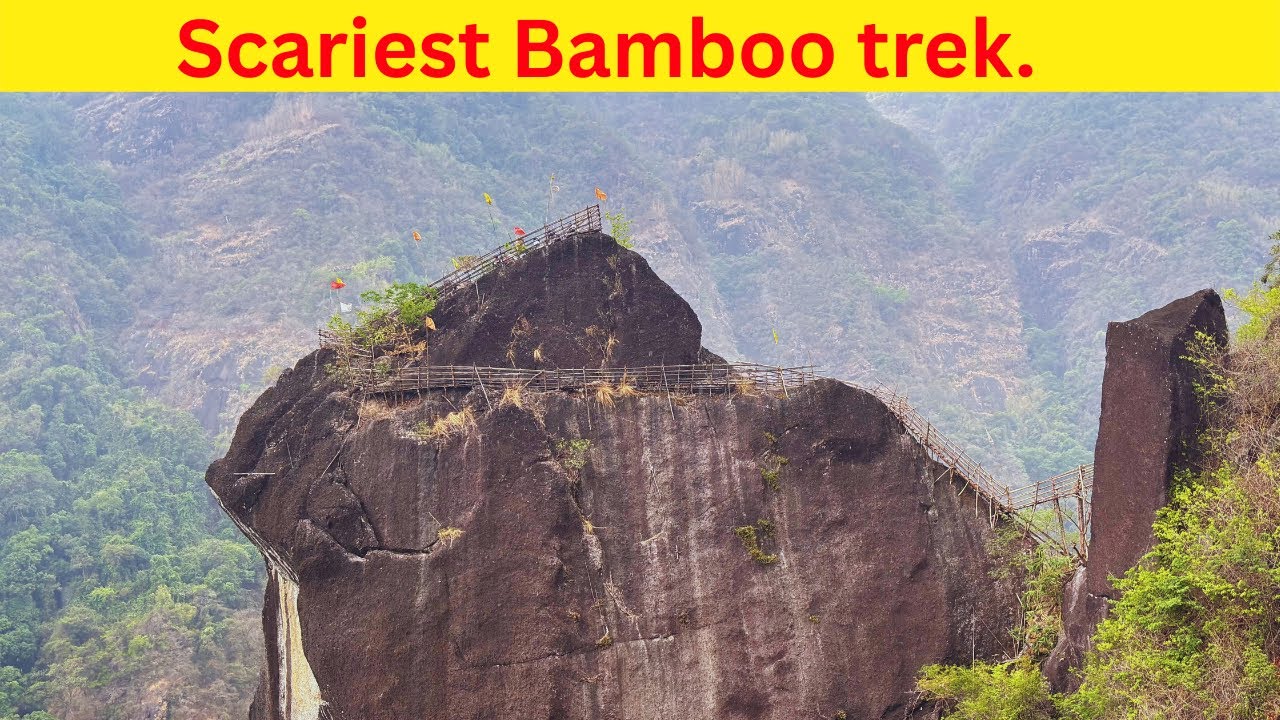 MEGHALAYA : SCARIEST☠️ TREK IN THE WORLD | MAWRYNKHANG आप लोगों को जिंदगी में एक बार जरूर आना चाहिए.