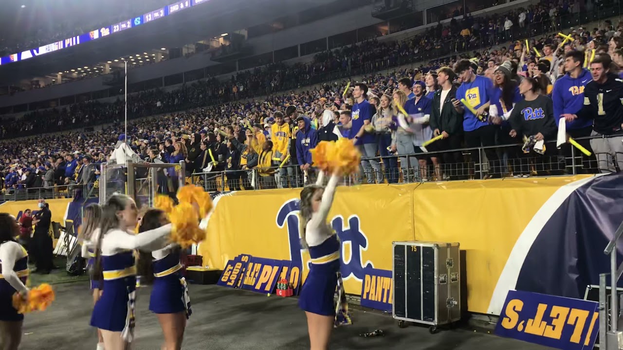 “Sweet Caroline” at the Pitt v. North Carolina game Nov 11, 2021