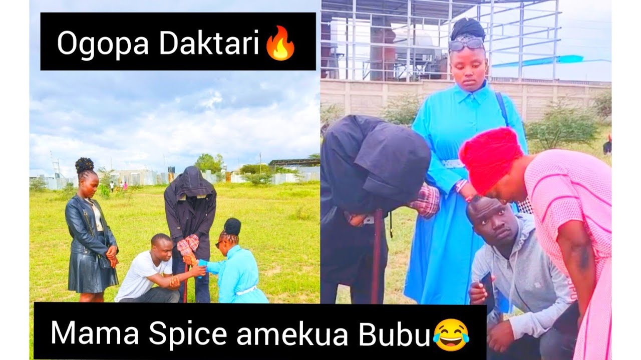 Drama😂This happened after Angie and Mama Spice finally faceoff after Daktari kumtoa Angie Pepo chafu