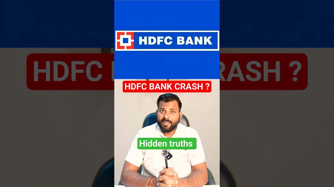 HDFC Bank Share Latest News Today 🚨 | Price Crash, Analysis & Hidden Truth Investors Must Know!