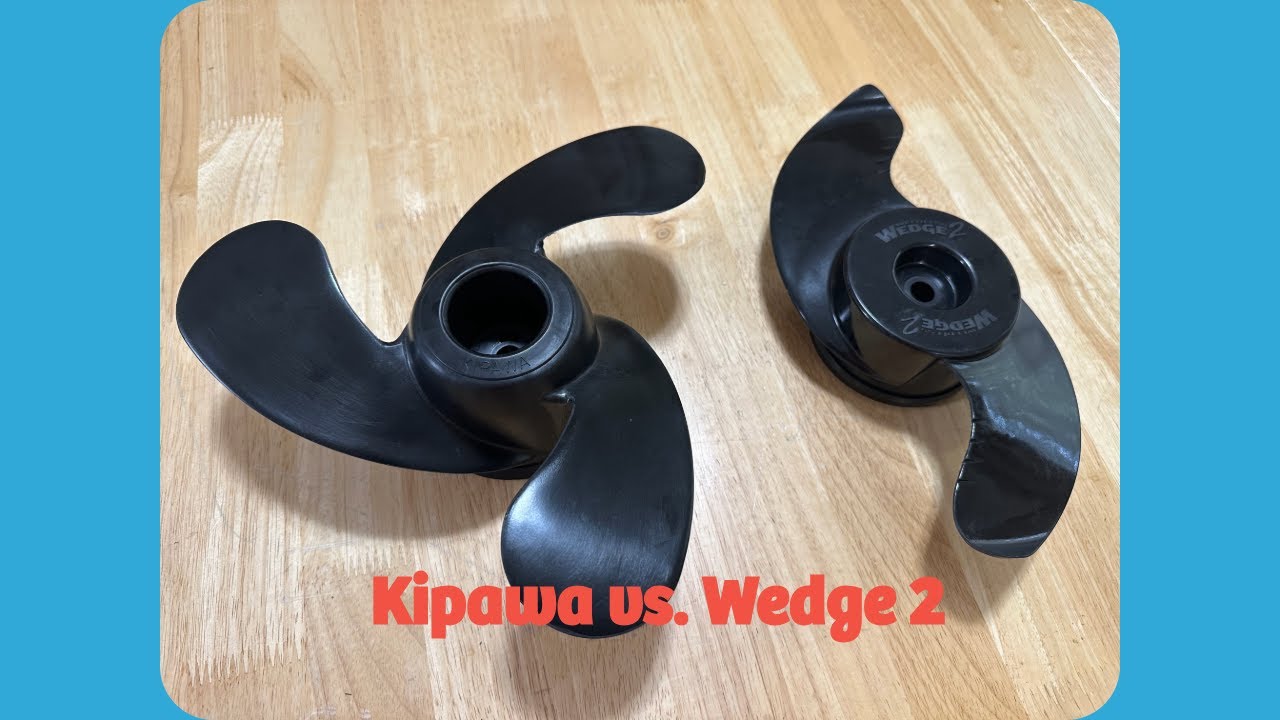 Kipawa Trolling Motor Prop vs. Minn Kota Wedge 2 prop #kipawaprop#minnkotaterrova