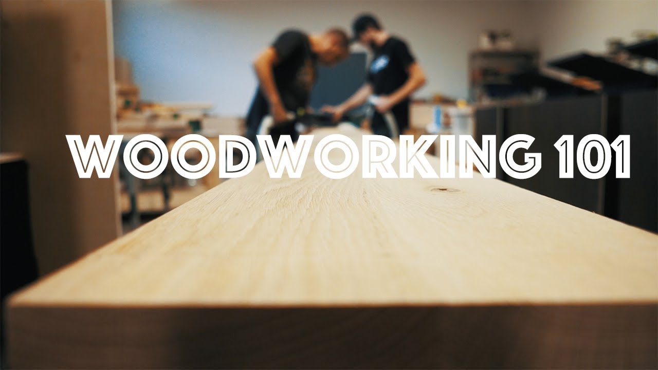 WOODWORKING 101-SANDING | WATER POPPING | RUBIO