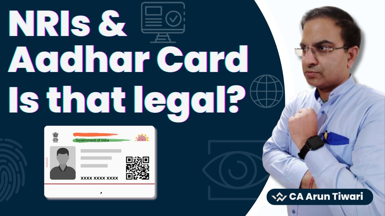 Могут ли нерезиденты Индии получить карту Aadhar? PAN Aaadhar Linking