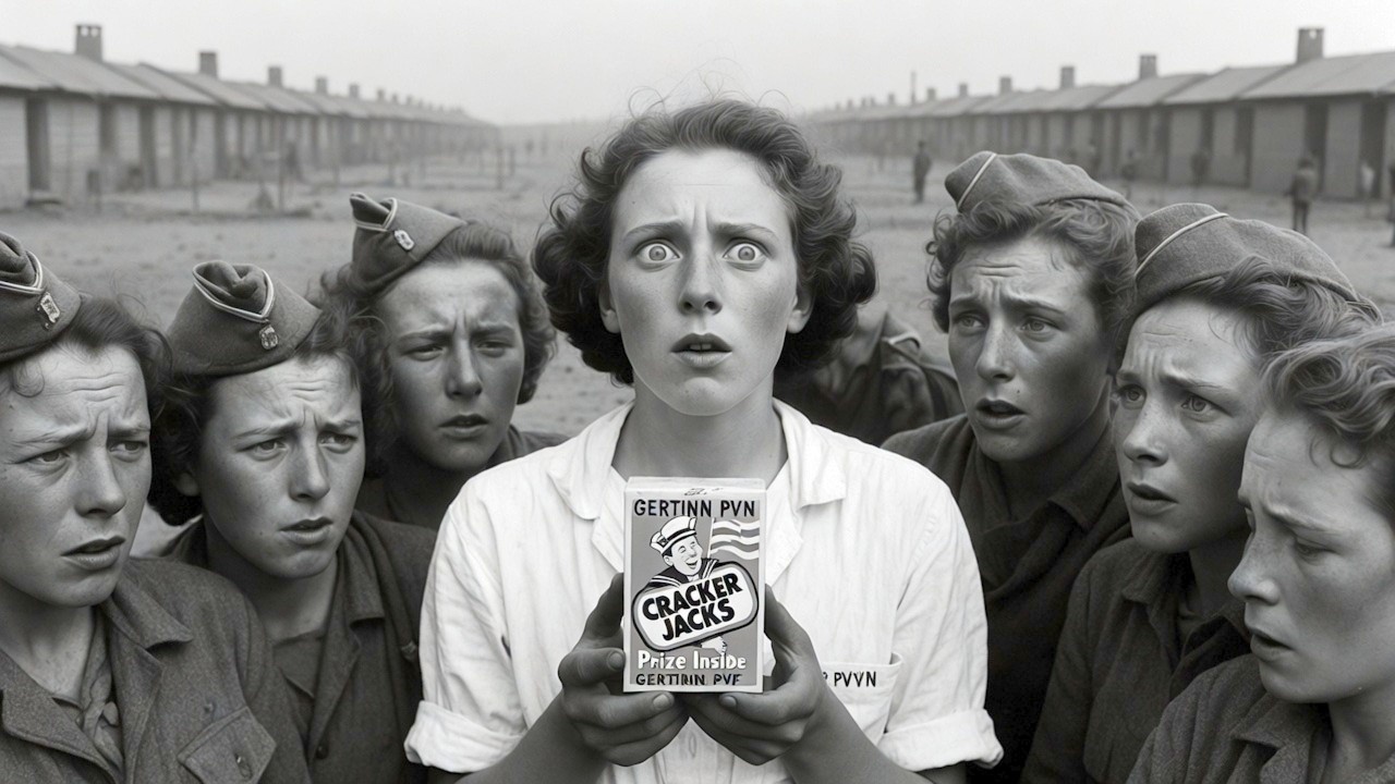 The Americans Handed Over a “Cracker Jack Box” | Female German POWs Thought It Was Gold