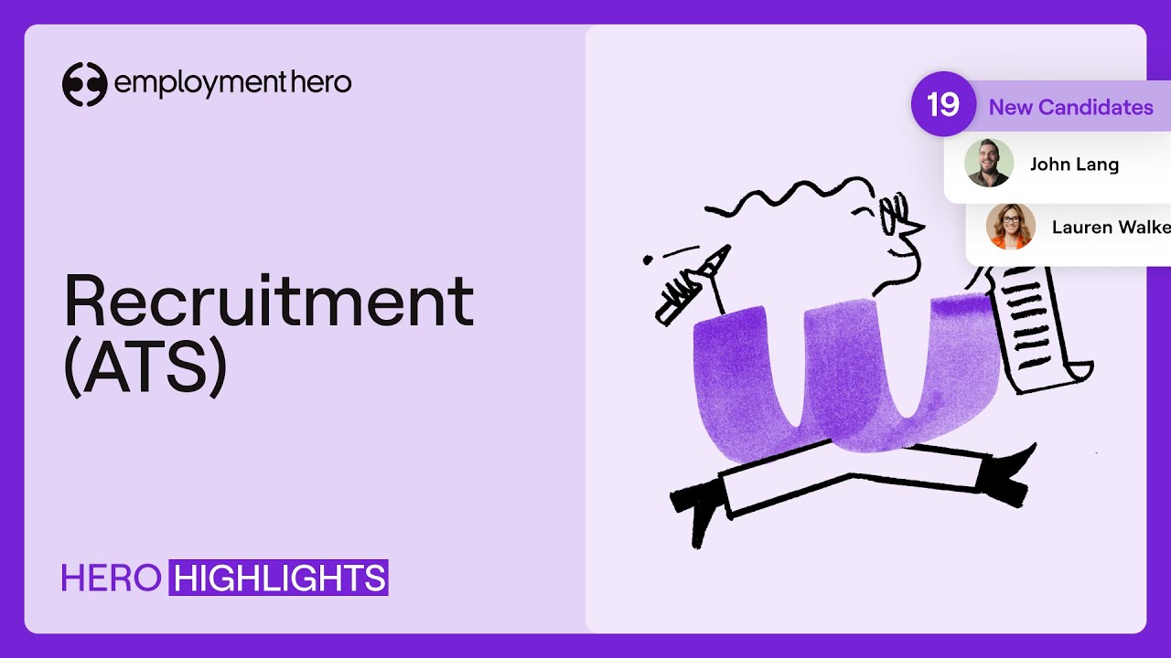 Recruitment - Applicant Tracking Software | Hero Highlights