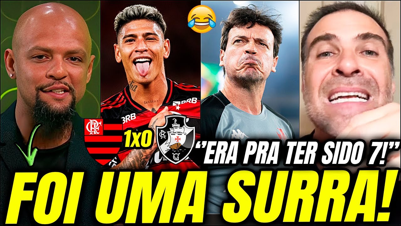 🚨 ''FOI UMA SURRA!'' FELIPE MELO E PILHADO SE RENDEM APÓS FLAMENGO 1X0 VASCO NO CARIOCÃO!