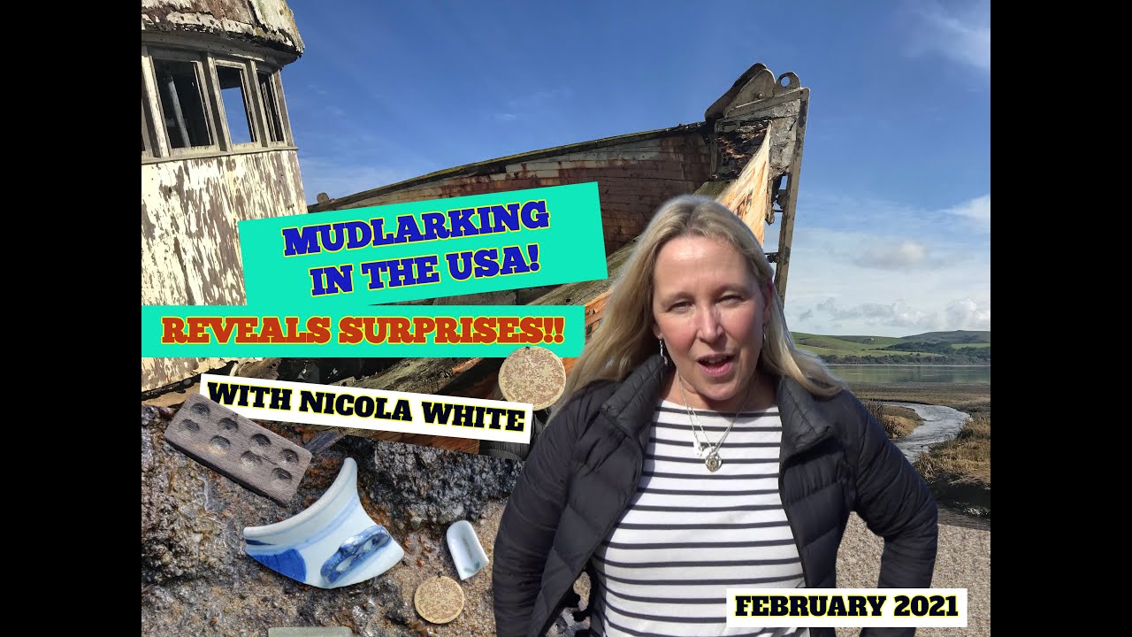 Mudlarking in the USA reveals a special surprise I was not expecting to find! Guess What!