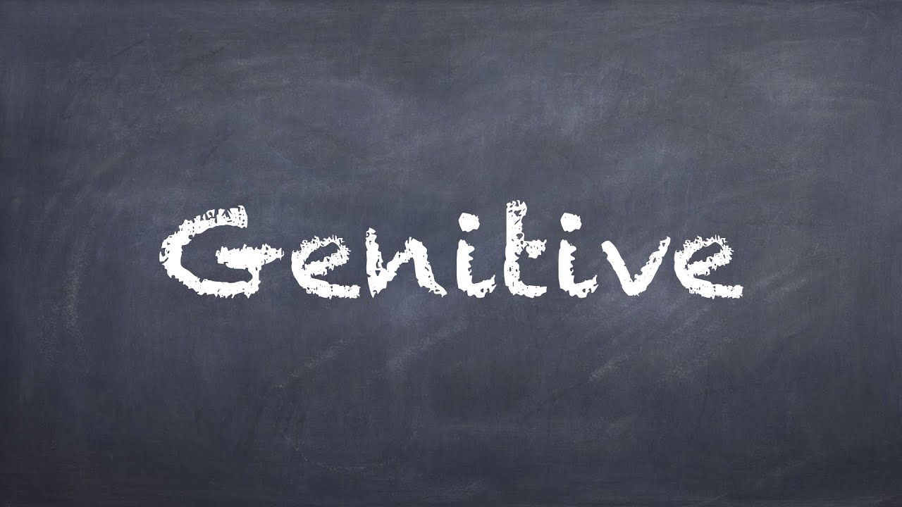 Genitive - German 2 WS Explanation - Deutsch lernen