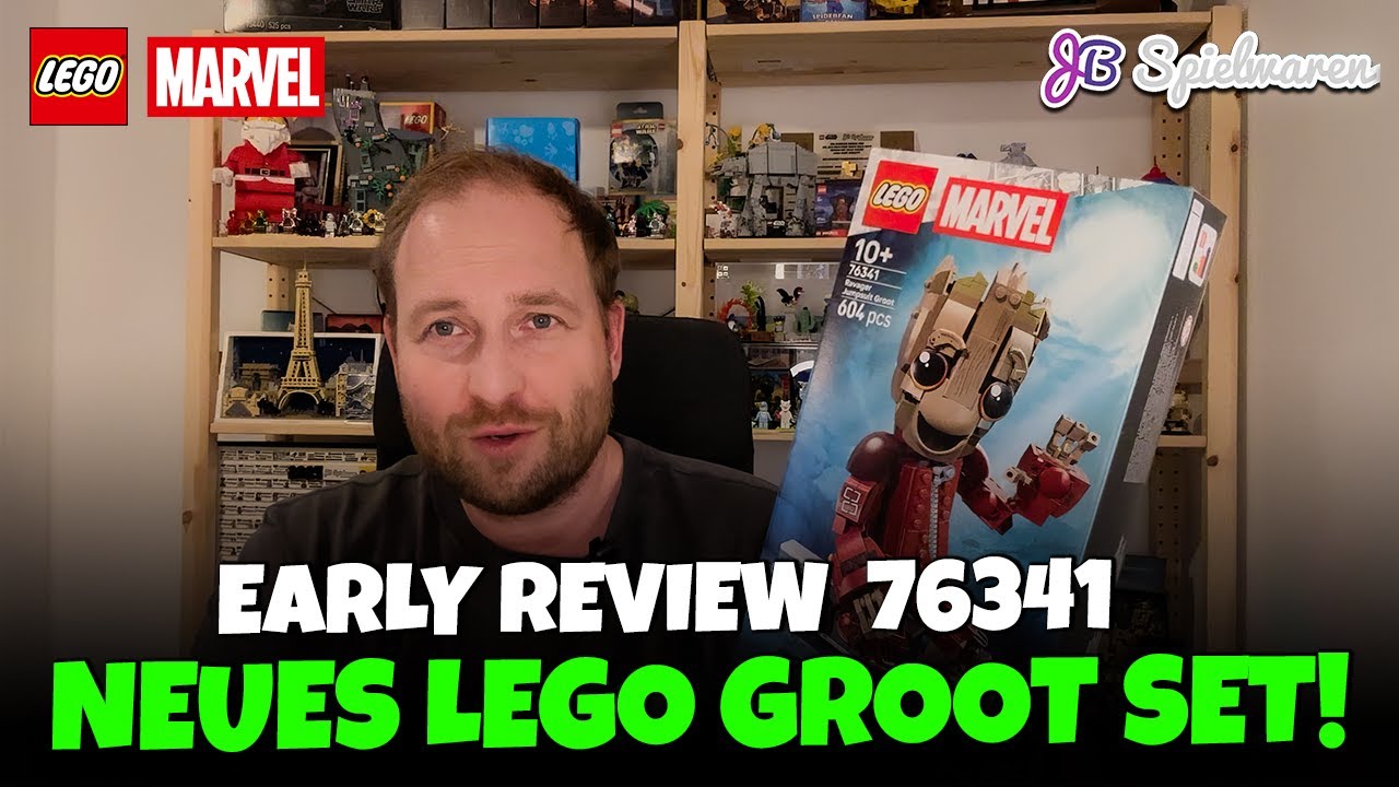 Early Review LEGO 76341 Groot im Ravager-Outfit!