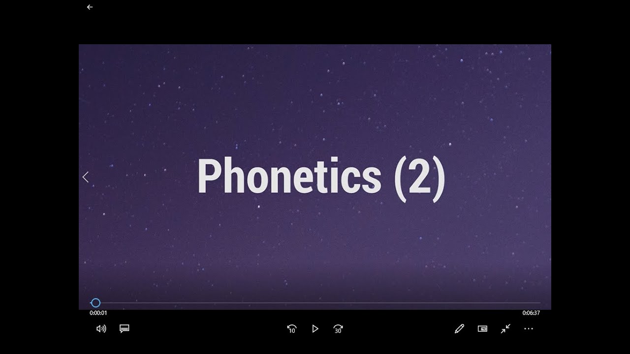 Phonetics 2 تعريفات هامة في علم الصوتيات