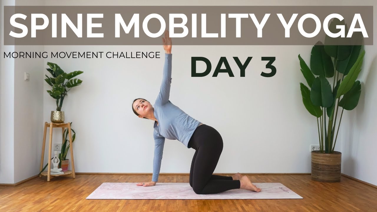 Day 3 – 10 Min Morning Yoga for Spine Mobility | Gentle Back Stretch