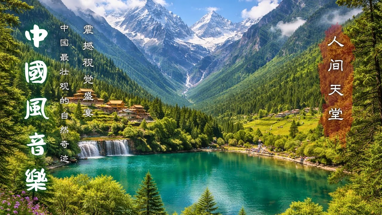 空月古琴 · 雪山湖泊 冥想療癒 | Himalayan Valley & Guqin Meditation Music