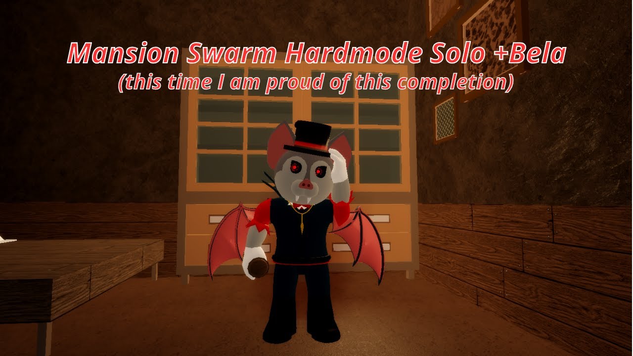 Piggy Mansion Swarm Hardmode Solo (+Bela skin quest)