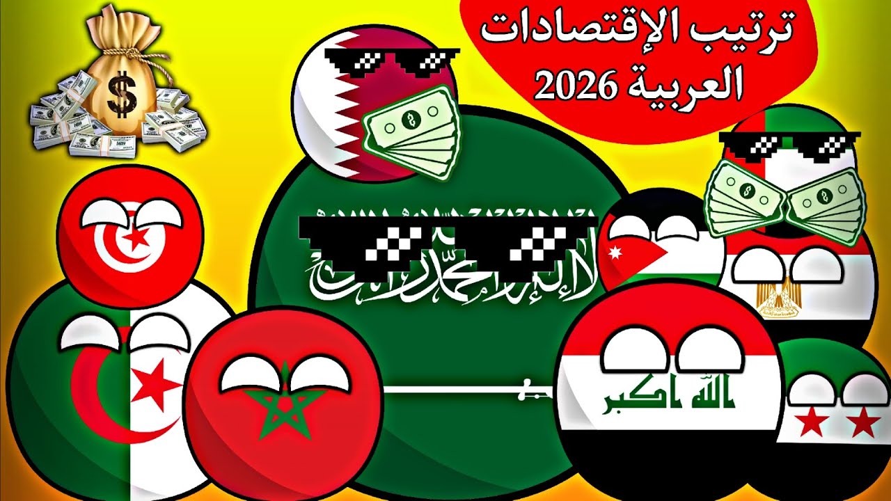 ترتيب الإقتصادات العربية 2026 🔥💰💵