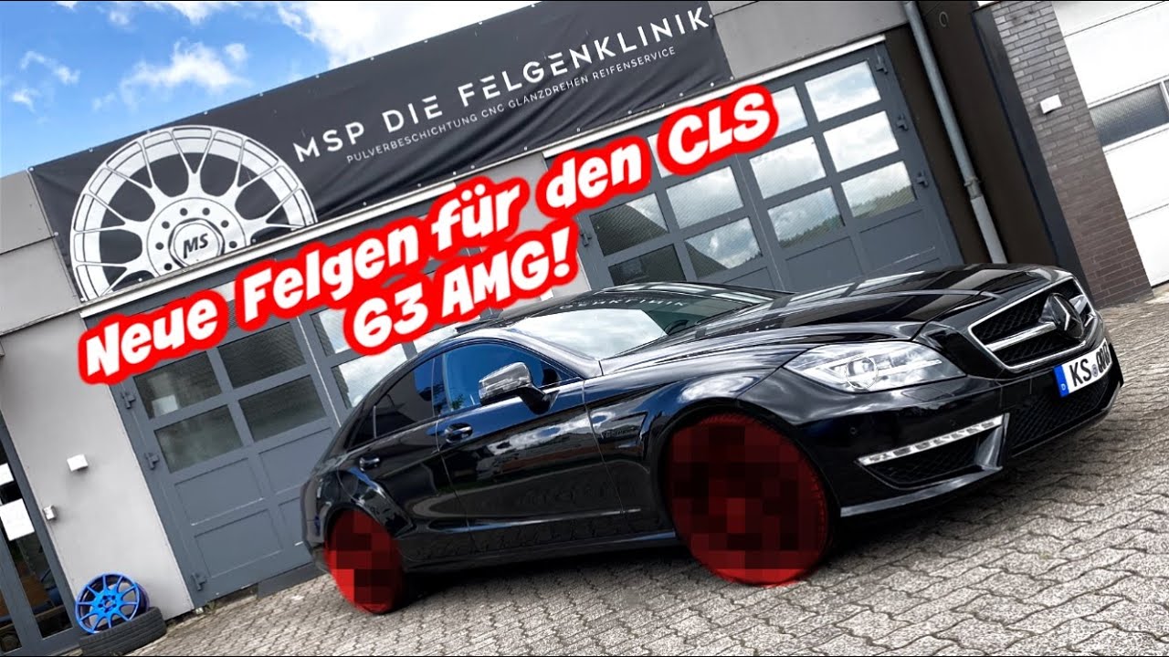 Neue Felgen für den CLS 63 AMG! I Zu Besuch in der Felgenklinik