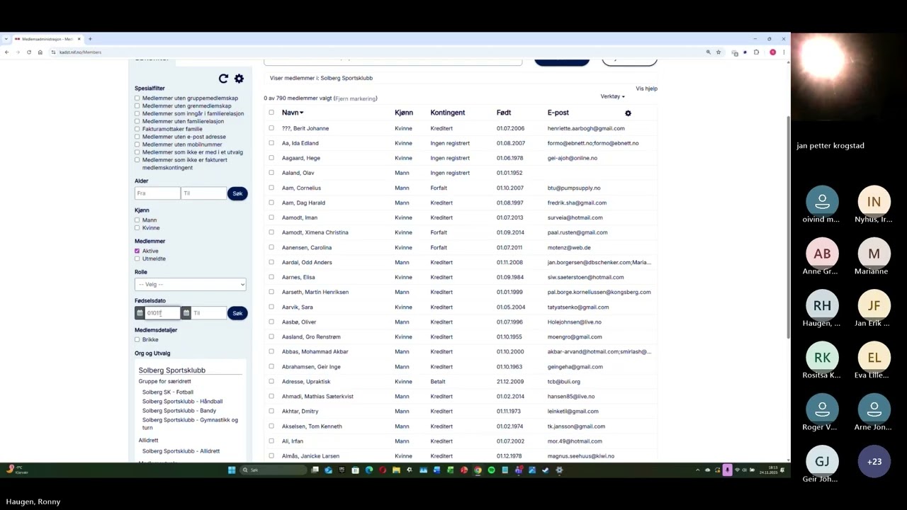 Digitalt kurs: Fakturering i Klubbadmin