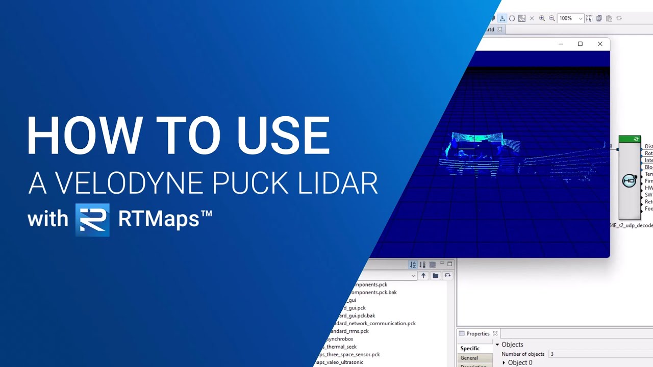 How to use a Velodyne Lidar with RTMaps