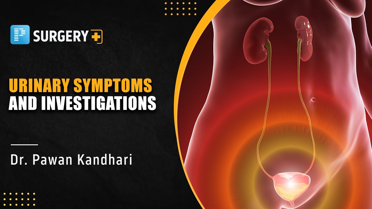 Urinary Symptoms and Investigations | Surgery by Dr. Pawan Kandhari | PrepLadder NEET-SS