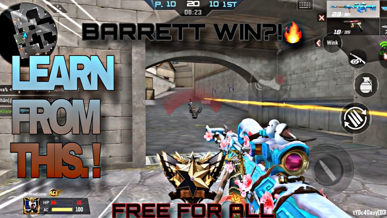 This Is HOW You WIN In Free For All High Rank, Using Sniper Only | MUST WATCH! - Crossfire Legends