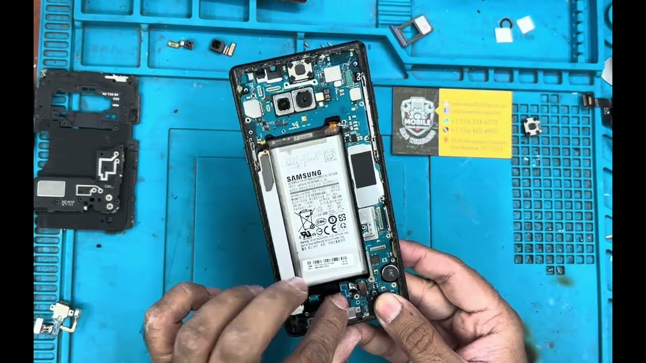 Samsung Note 9 Microphone & Earpiece Replacement Guide - Step-by-Step Tutorial