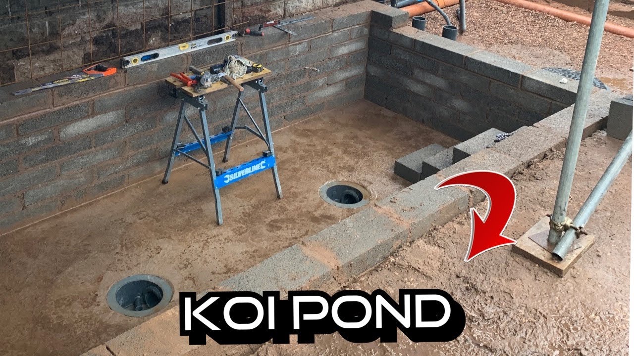 THE BEST KOI POND BUILD STEP BY STEP***SO MUCH WORK HAS BEEN DONE*** PART 28 OF THE NEW KOI POND