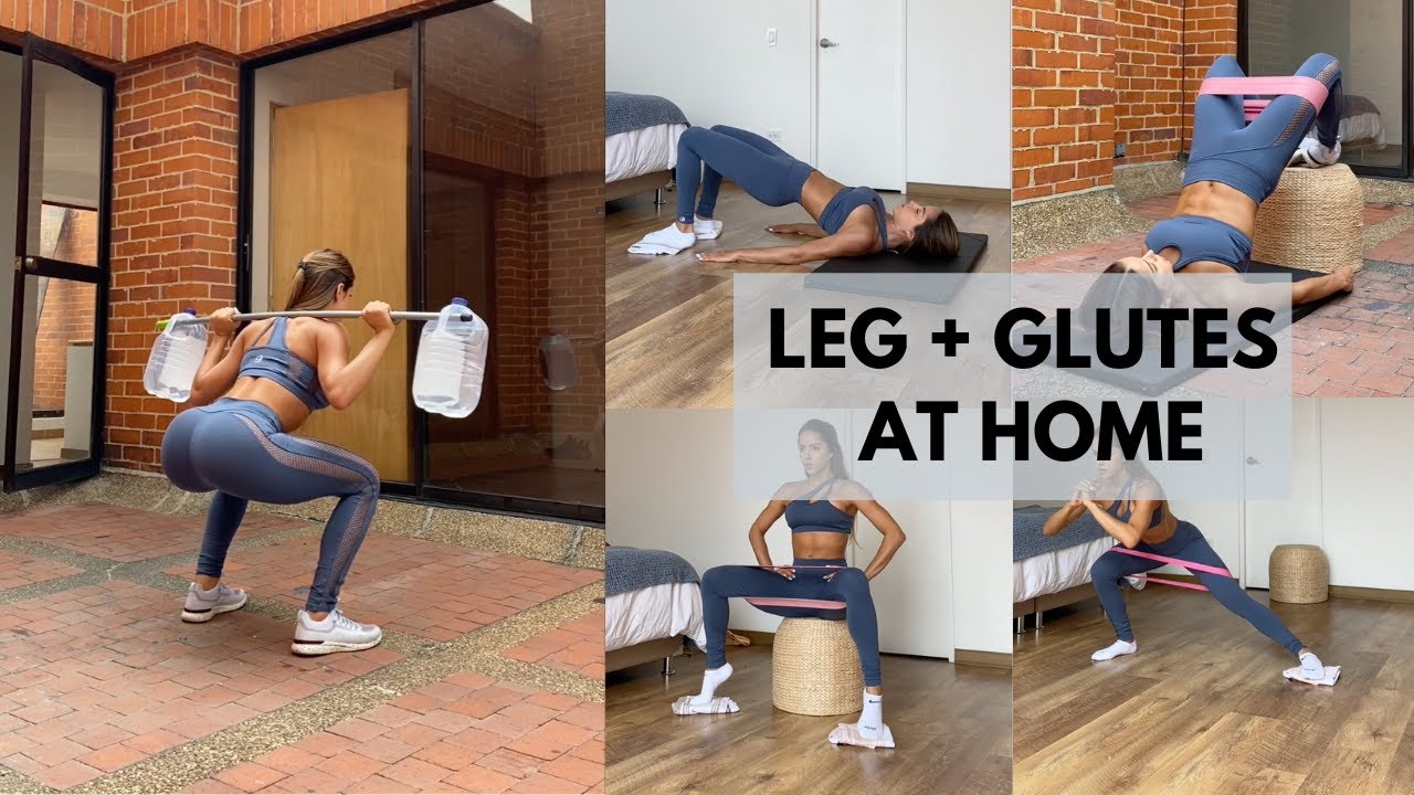 Piernas y Glúteos en Casa | Legs and Glutes at Home (rutina explicada abajo)