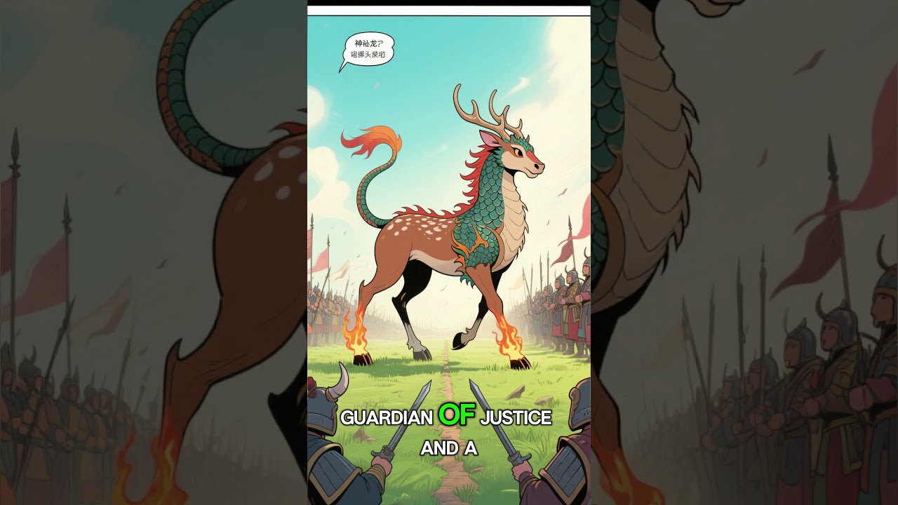 The Qilin - The Gentle Beast of Asia #fantasylegends  #horrorstories #mythicalstories  #asianmyths