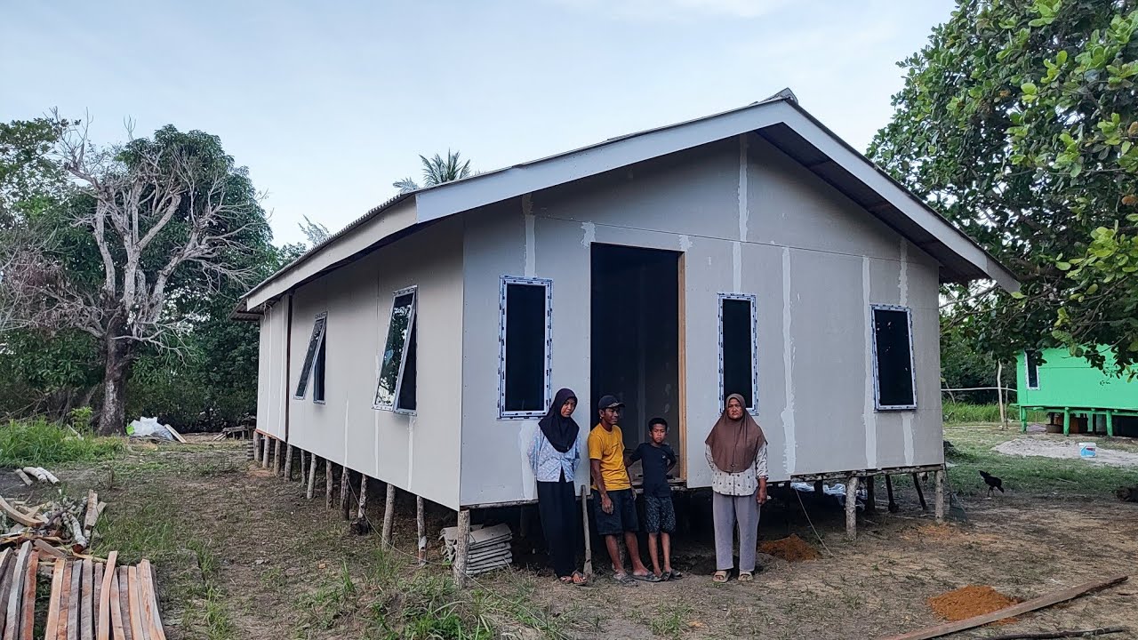 Proses Buat Teras Rumah❗Atok Kamis