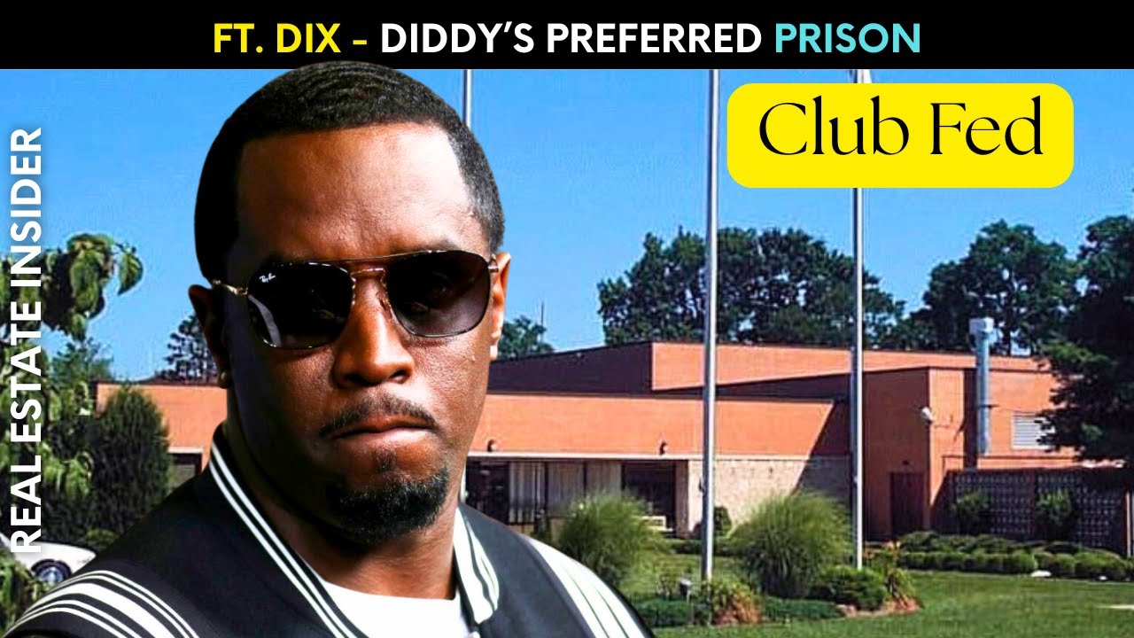 Дидди просит «роскошного» содержания в тюрьме Форт-Дикс — вот как это выглядит