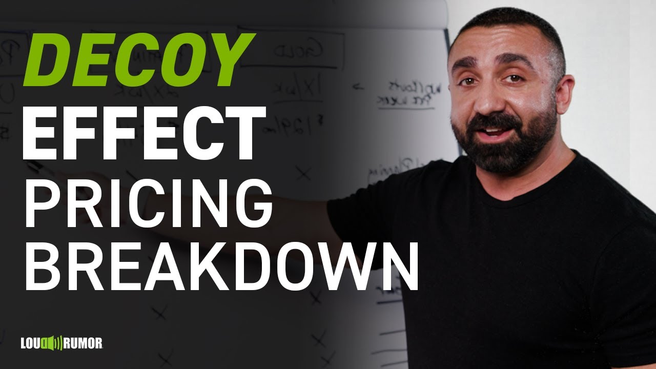 Selling Gym Memberships: How To Structure Pricing Sheet with Decoy Pricing