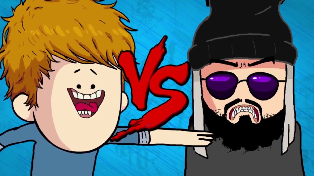 Poladoful VS Mussoumano |  Batalha de Youtubers Animada (DOWNLOAD)