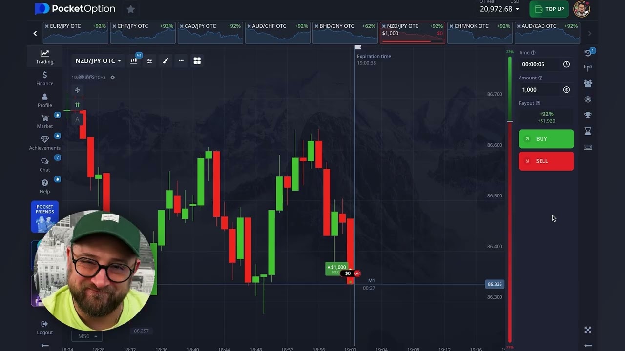 New Pocket Option Strategy Against the Crowd: 5 Seconds Trading with Buy/Sell Indicator + Martingale