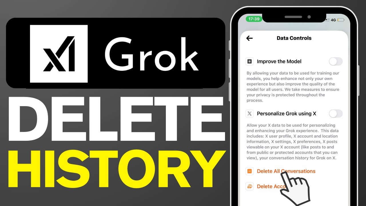 How To Delete GROK AI History (2025)