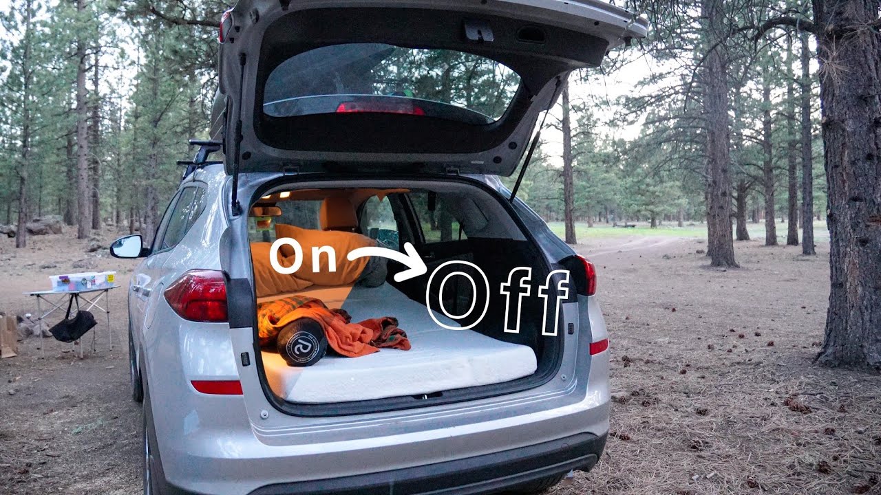 How To Turn SUV Interior Lights Off With the Trunk Open | Car Camping Trick