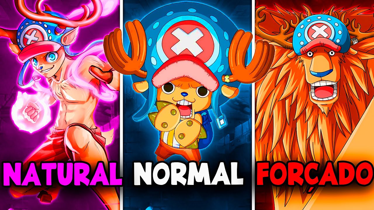 TODAS AS 12 TRANSFORMAÇÕES DO CHOPPER EXPLICADAS EM ONE PIECE - TODAS AS FORMAS DO CHOPPER DESPERTAR